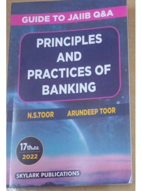 Skylark Publication's Principles And Practices Of Banking 